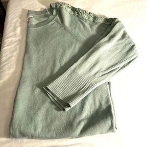 Green LC sweater 1X